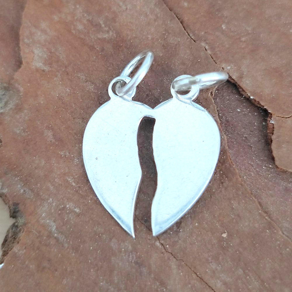 Ciondolo a forma di cuore in argento 925 - MON AMOUR