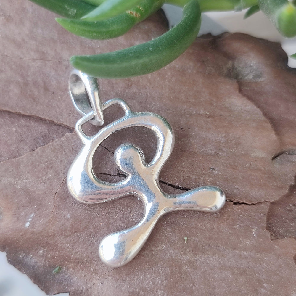 Ciondolo stilizzato in argento 925 - JAMBUSAR