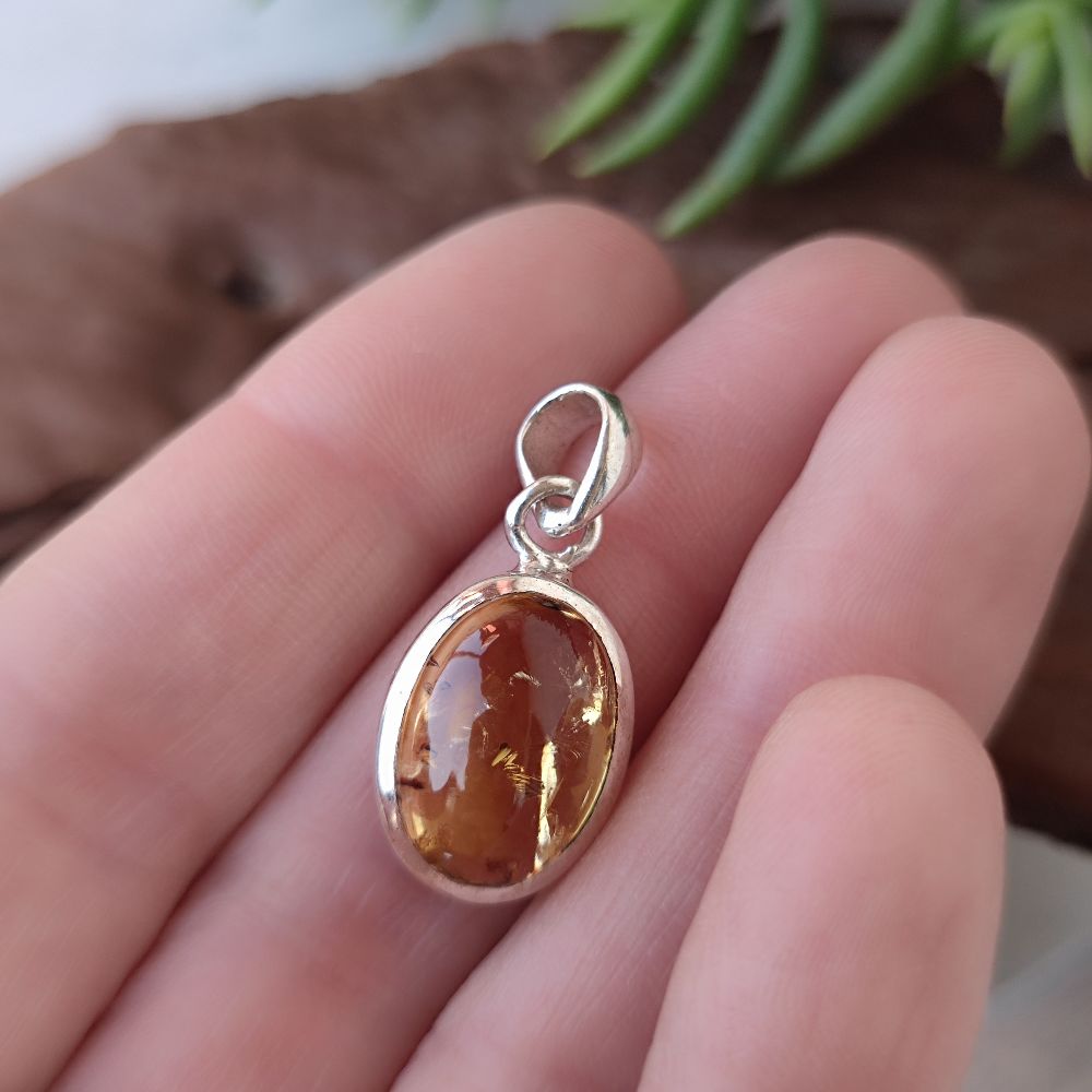 Ciondolo in argento 925 con pietra - JIAWAN