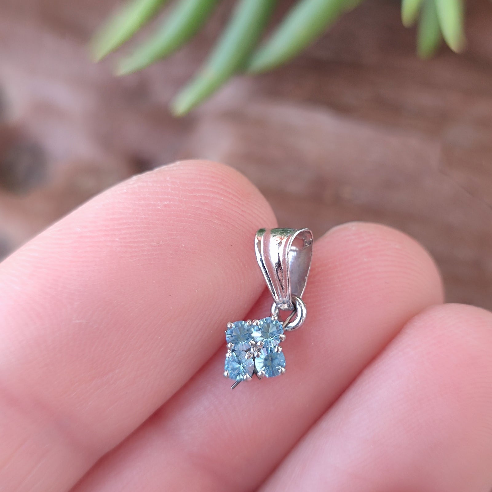 Ciondolo in argento 925 con pietra - KULUKERA