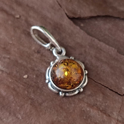Ciondolo in argento 925 con pietra - MARAL