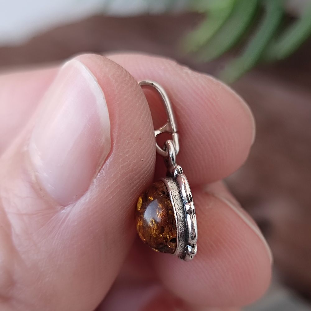 Ciondolo in argento 925 con pietra - MARAL