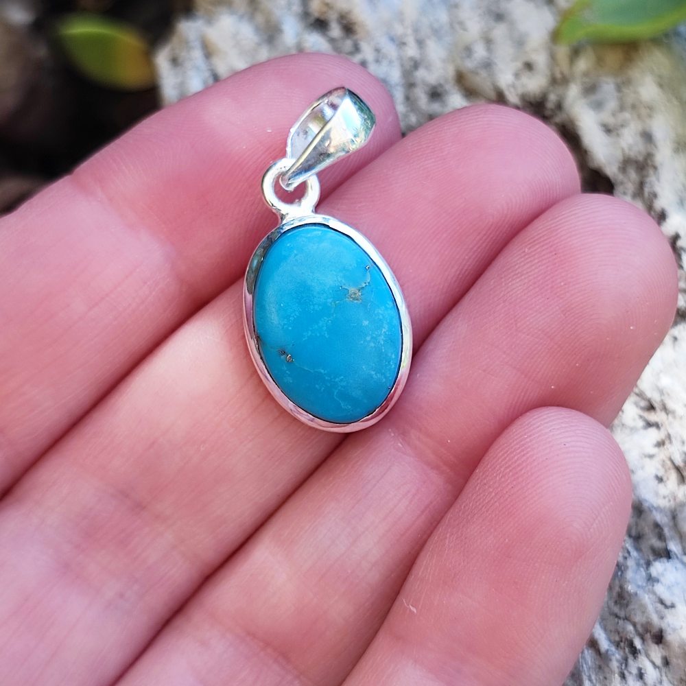 Ciondolo in argento 925 con pietra - NOWGONG