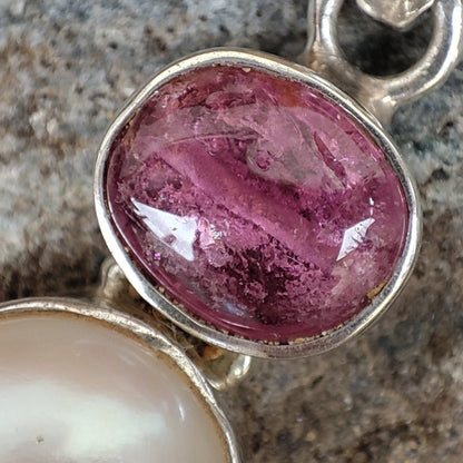 Ciondolo etnico in argento 925 con perla - ORDI