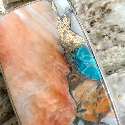 Ciondolo in argento 925 con pietra - RAMAPUR