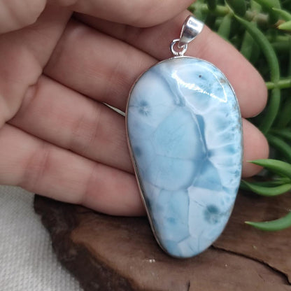 Ciondolo etnico in argento 925 con pietra - SAGMA