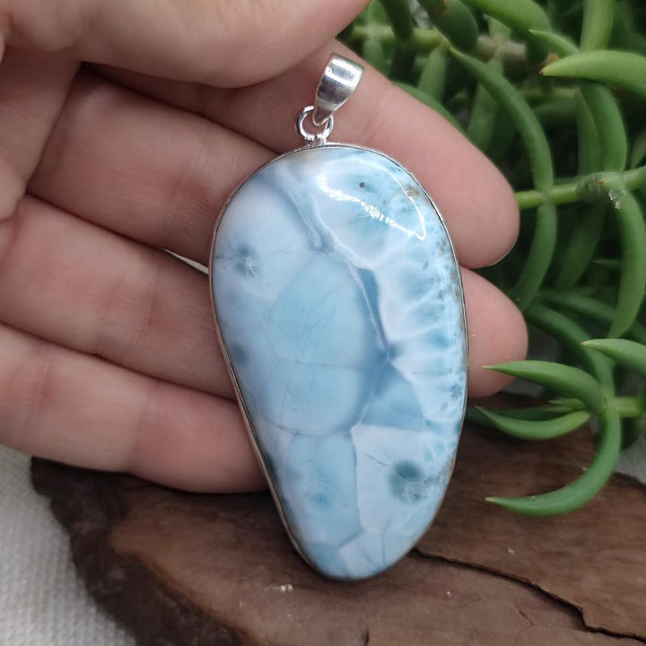 Ciondolo etnico in argento 925 con pietra - SAGMA