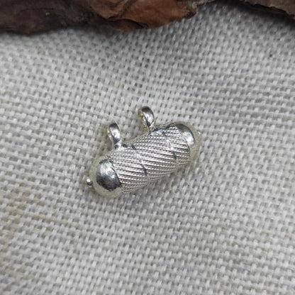 Ciondolo etnico porta preghiere argento 925 - RAYADURG