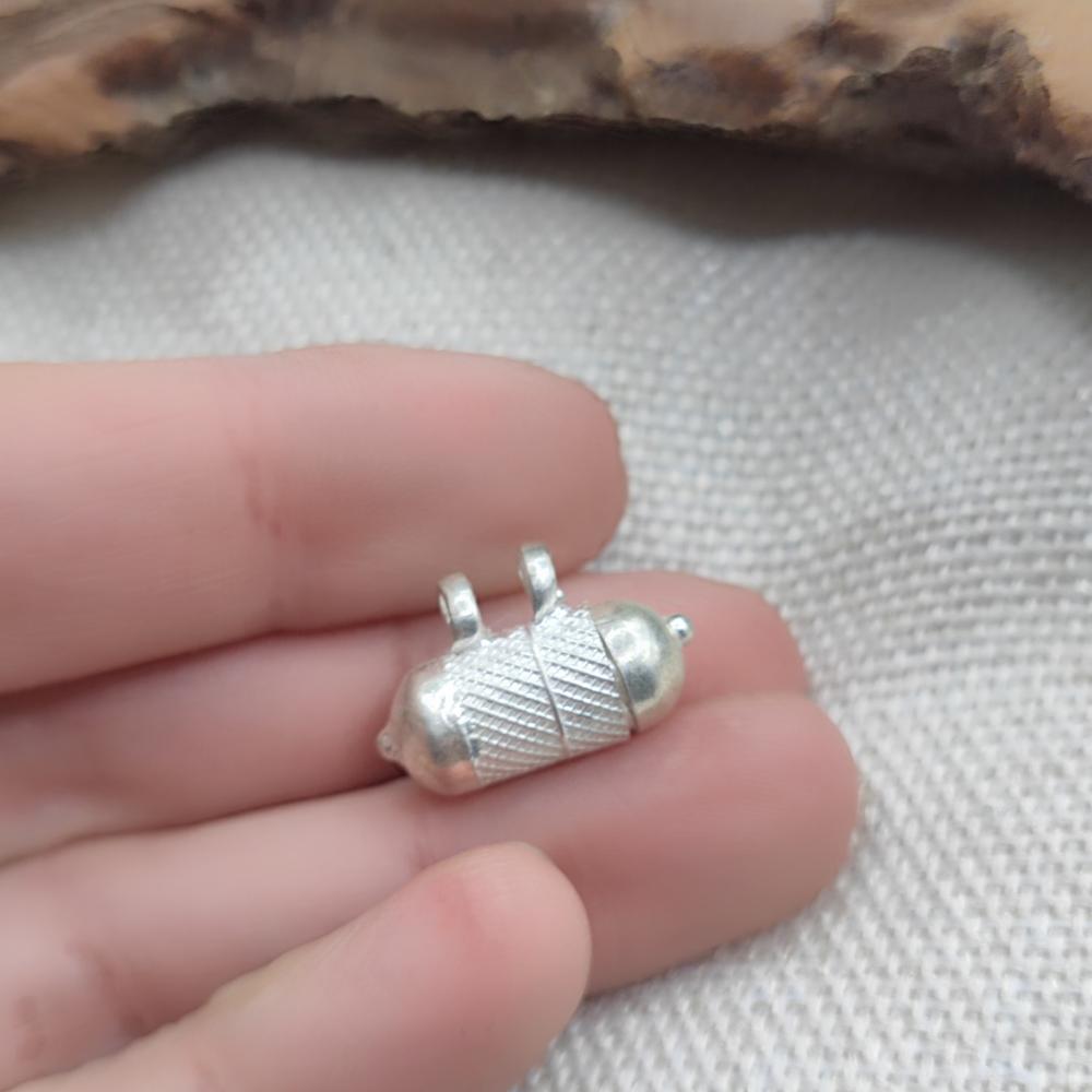 Ciondolo etnico porta preghiere argento 925 - RAYADURG