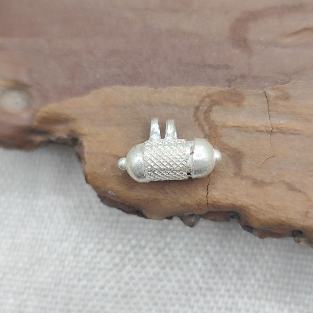 Ciondolo etnico porta preghiere argento 925 - RAYADURG