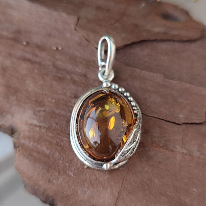 Ciondolo in argento 925 con pietra - ANKRA