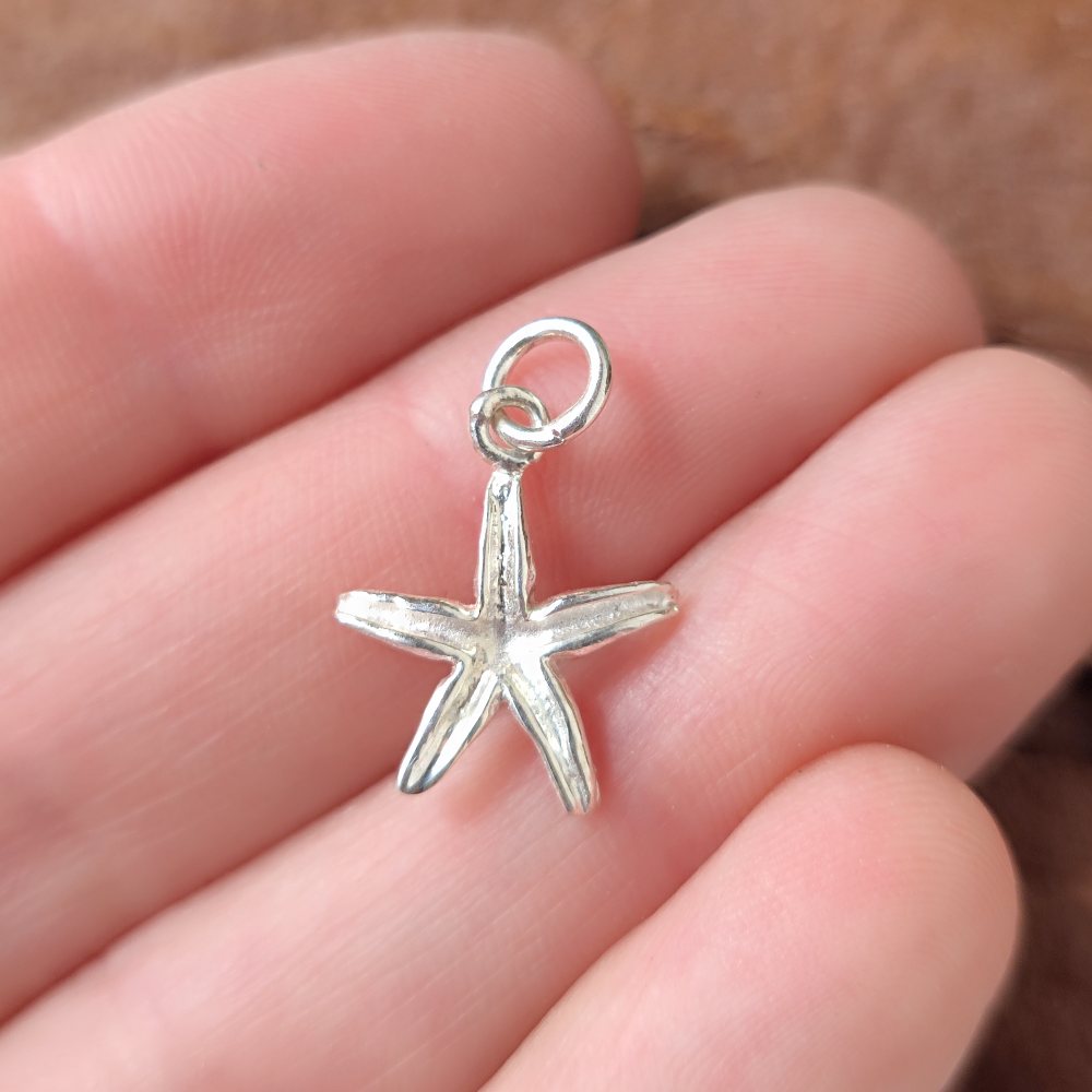 Ciondolo in argento 925 con stella marina - ARADI