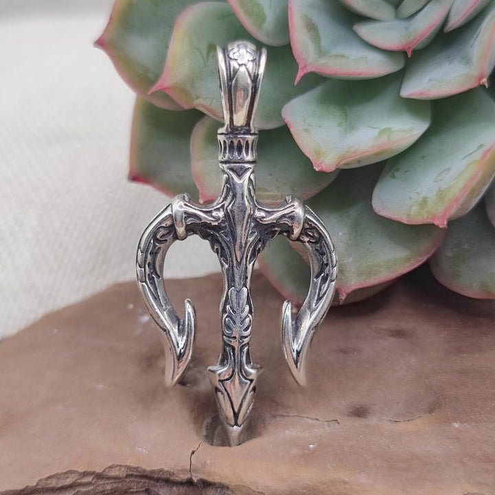 Ciondolo tridente in argento 925 - PONNUR