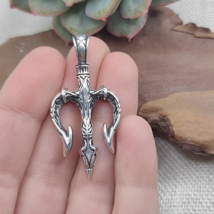 Ciondolo tridente in argento 925 - PONNUR