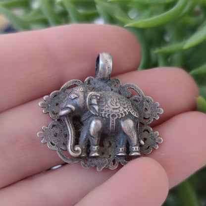 Ciondolo elefante in argento 925 - ODRARIPUR