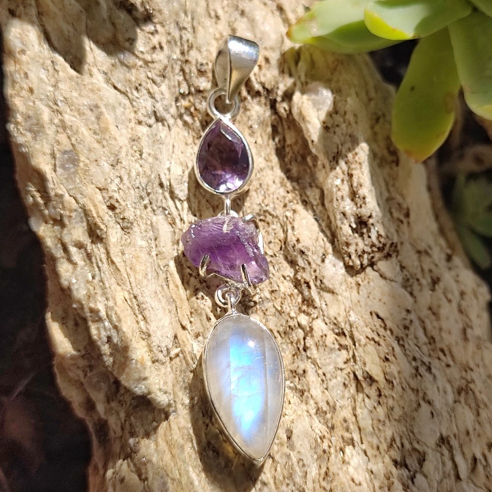Ciondolo in argento 925 con pietra - GALLE