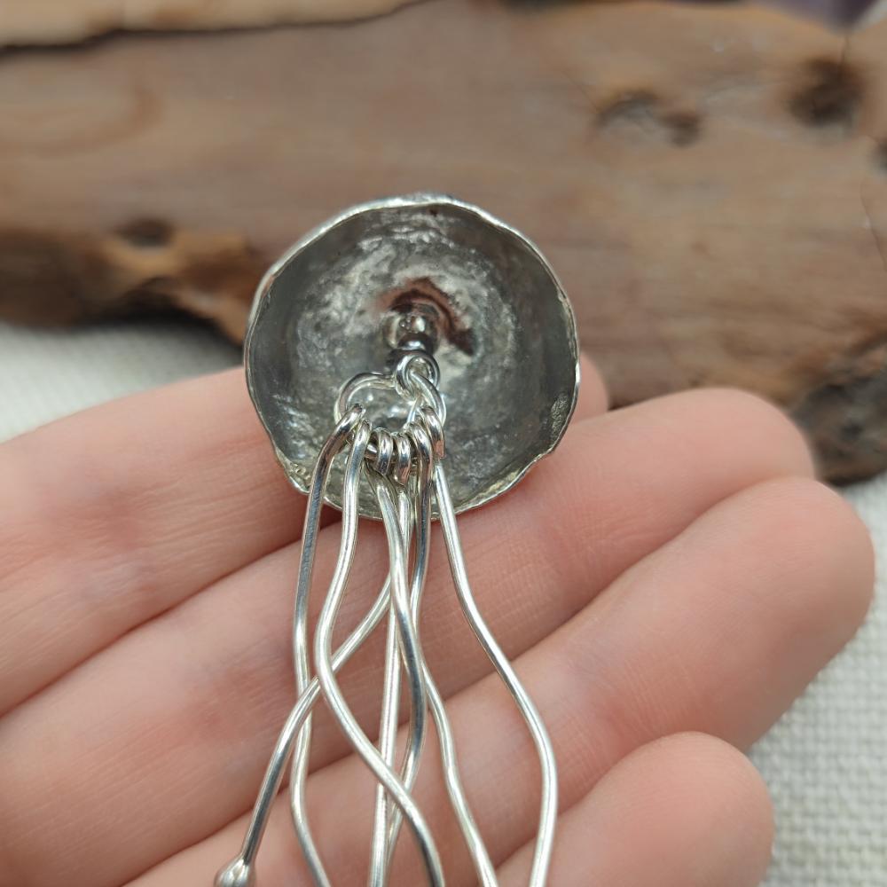 Ciondolo artigianale medusa in argento 925 - NISHA
