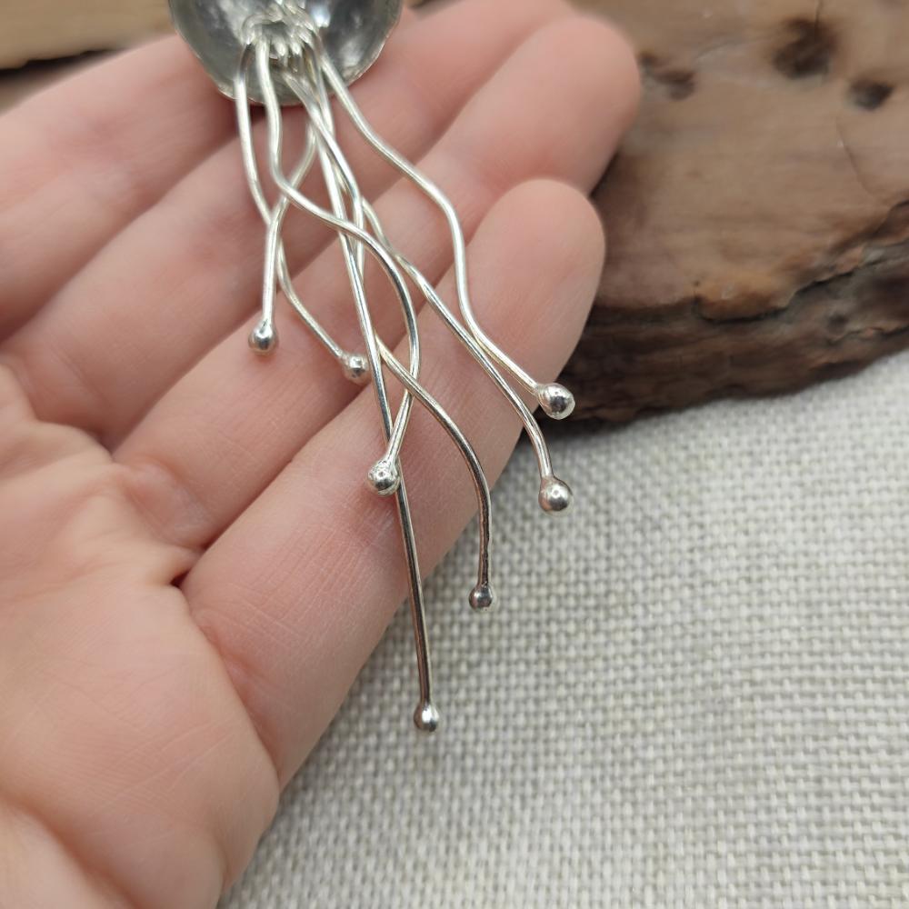Ciondolo artigianale medusa in argento 925 - NISHA