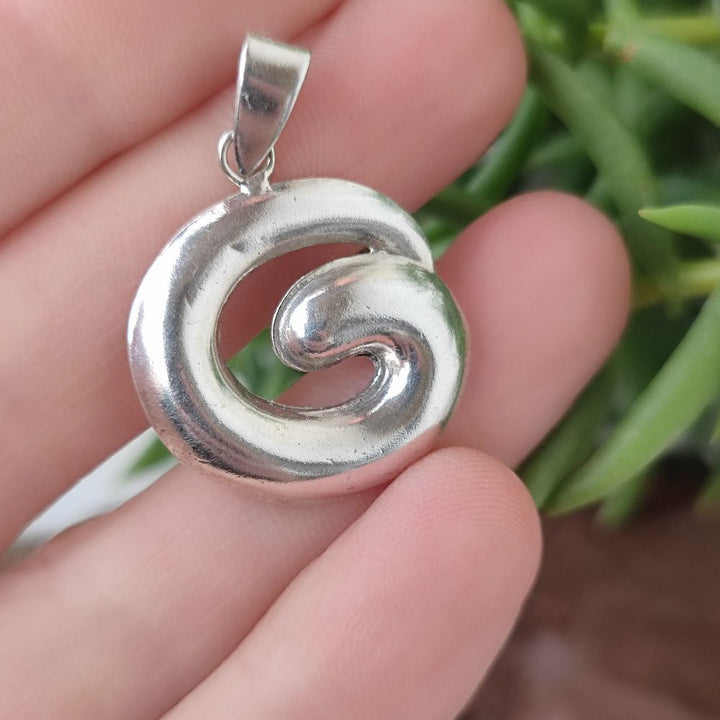 Ciondolo artigianale in argento 925 - PINKASURAT