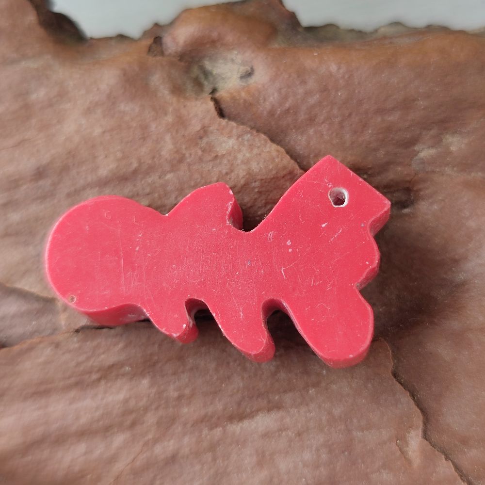 Ciondolo artigianale in pietra forata - ISOLA D'ELBA