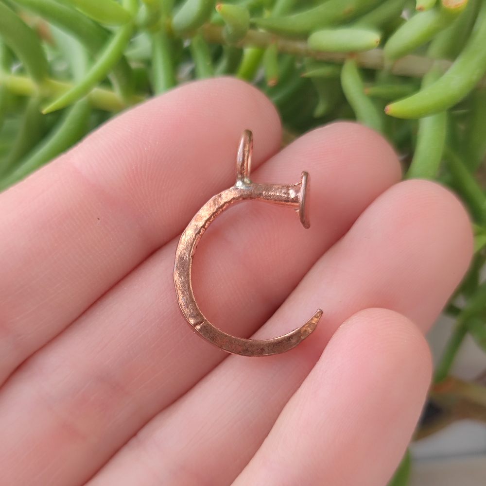 Ciondolo artigianale in rame - MOLIAN