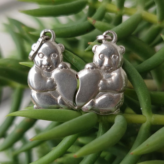 Ciondolo best friends in argento 925 - BEARS