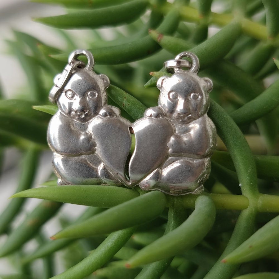 Ciondolo best friends in argento 925 - BEARS
