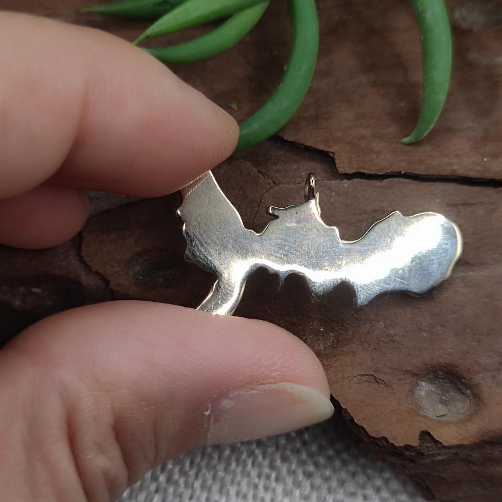 Ciondolo in bronzo giallo - ISOLA D'ELBA