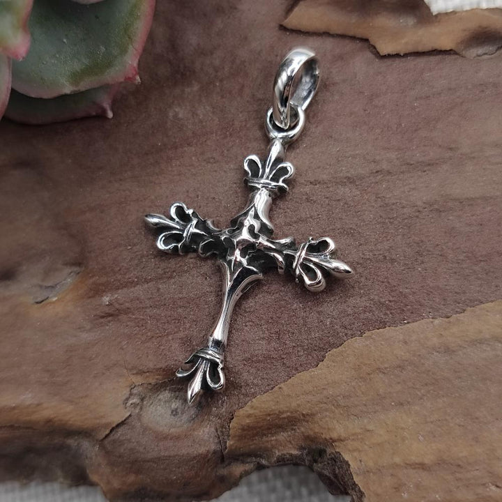 Ciondolo a croce in argento 925 - RAYACHOTI