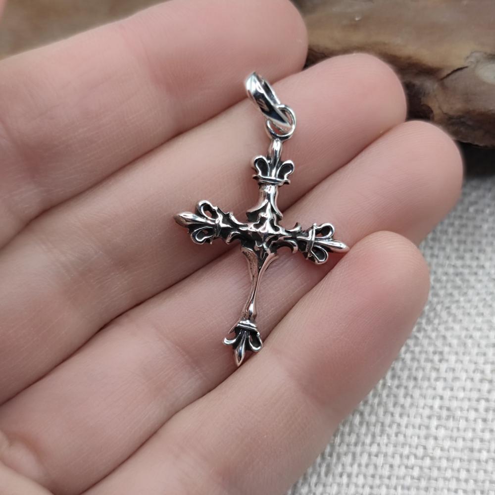 Ciondolo a croce in argento 925 - RAYACHOTI