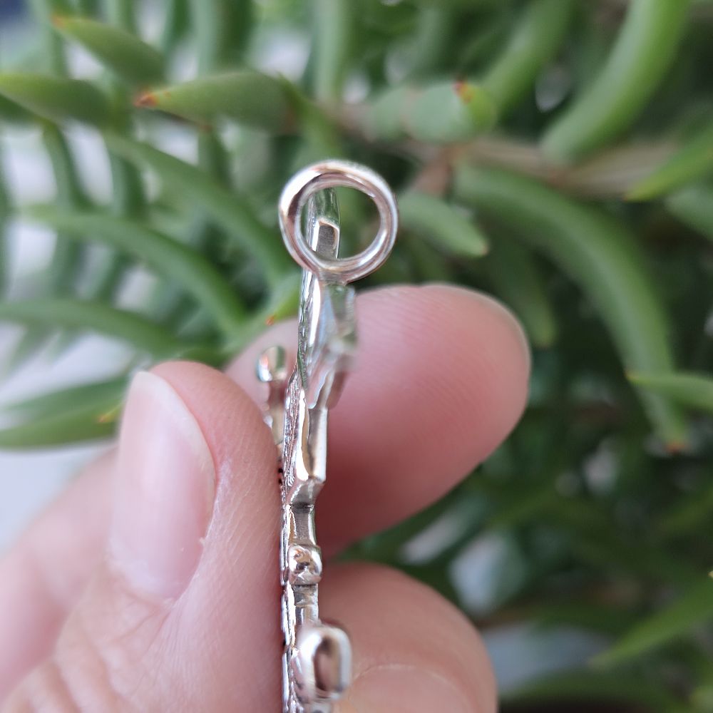 Ciondolo croce Tuareg in argento 925 - BURUDI