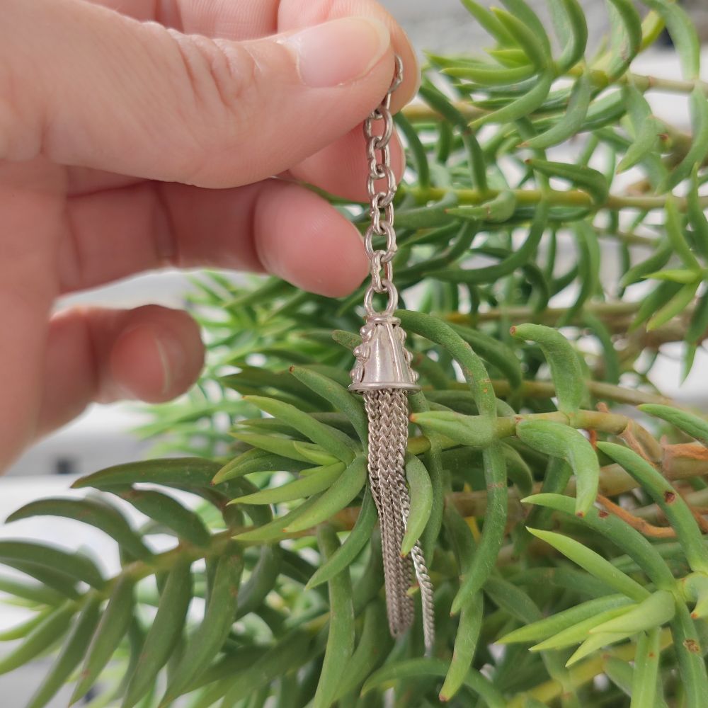 Ciondolo etnico indiano in argento 925 - BAGBERA