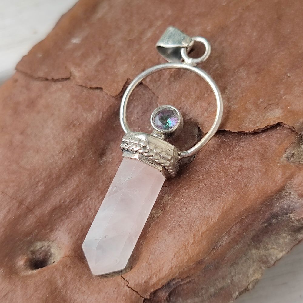 Ciondolo in argento 925 con pietra - DASAGRAM