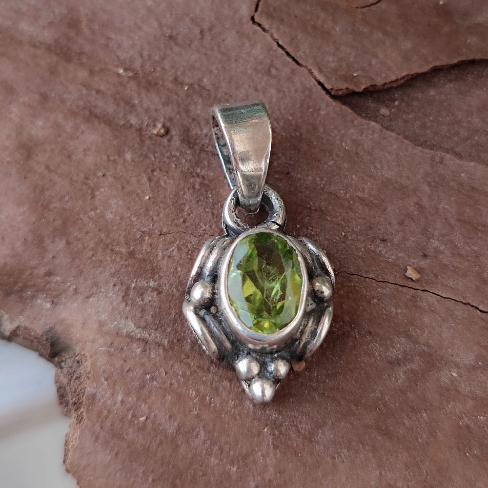 Ciondolo in argento 925 con pietra - NASIRABAD