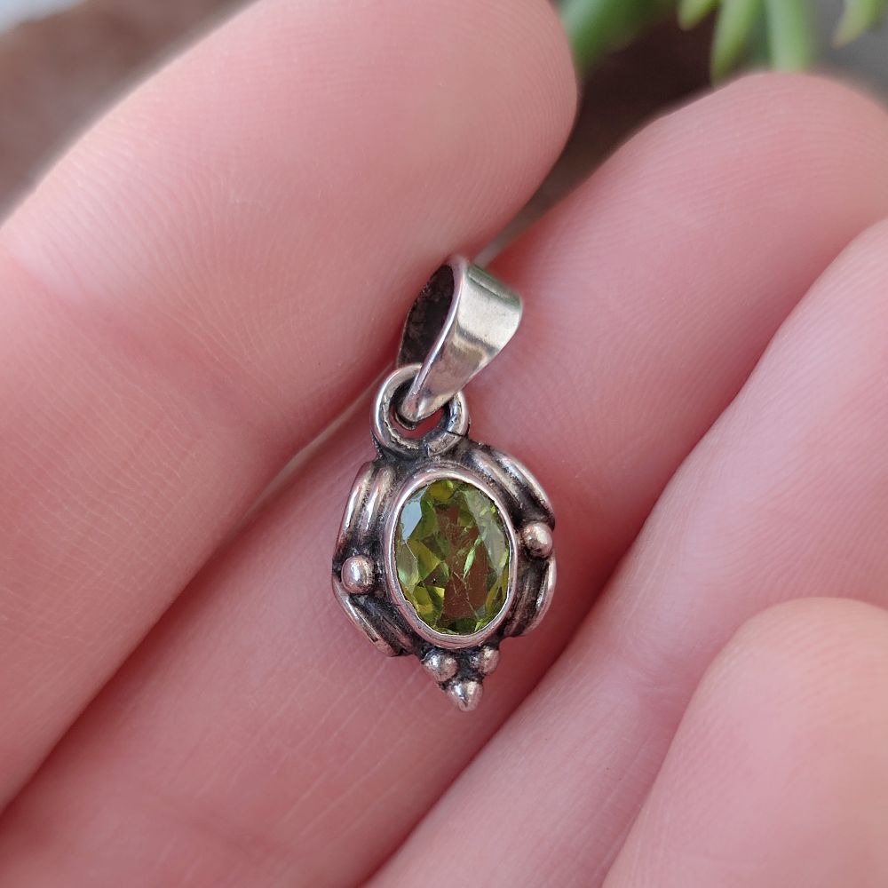 Ciondolo in argento 925 con pietra - NASIRABAD