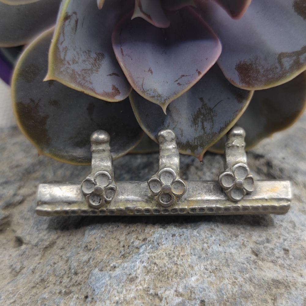 Ciondolo etnico in argento antico - TANAYA
