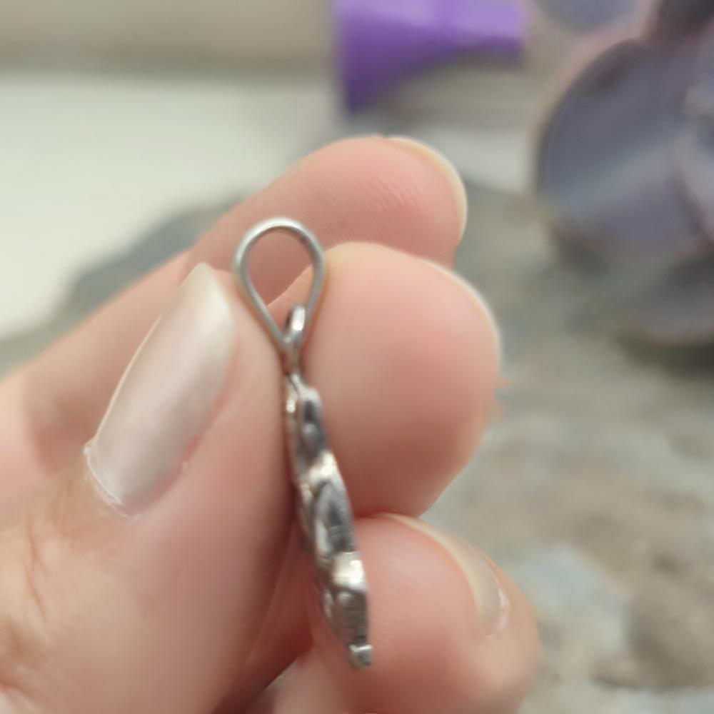 Ciondolo etnico in argento 925 Ganesh - ANIMA