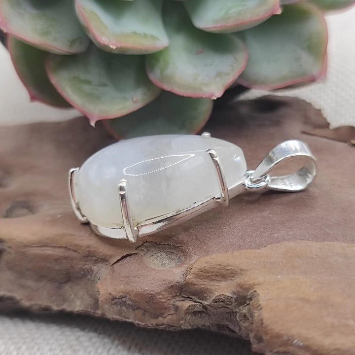 Ciondolo a goccia in argento 925 pietra di luna - SIRCILLA