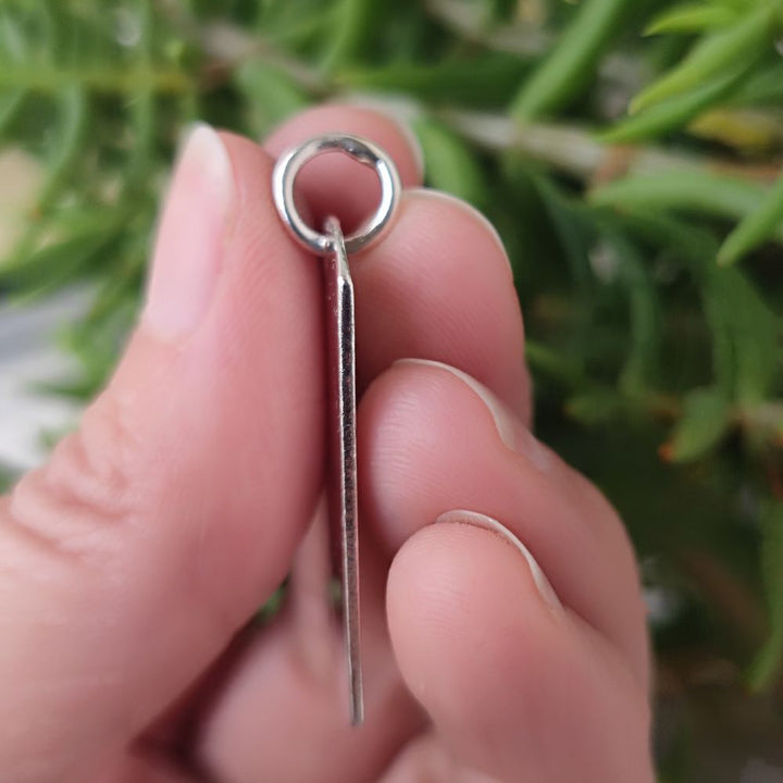Ciondolo medaglietta in argento 925 - LUKE