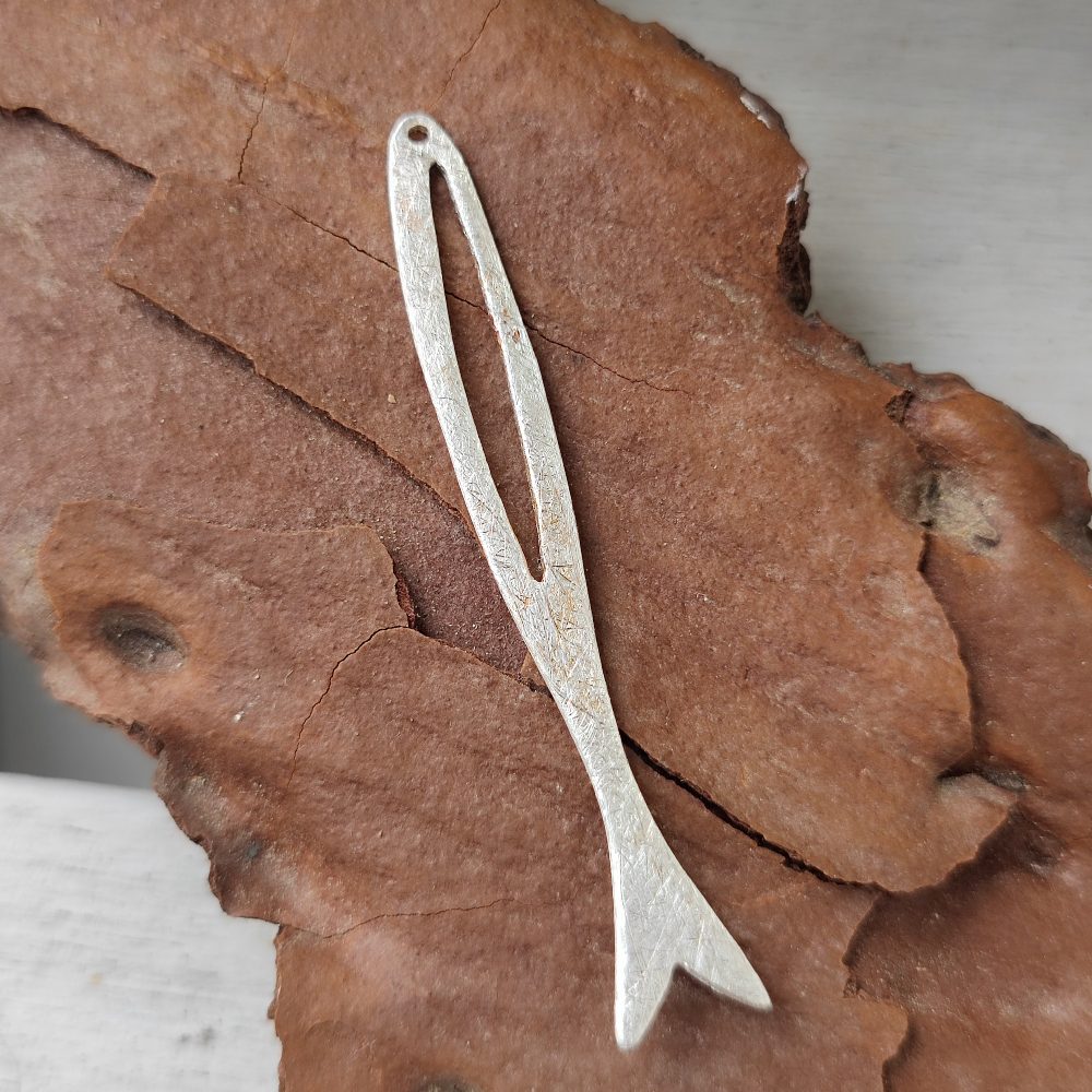 Ciondolo pesce in argento 925 - THIDI