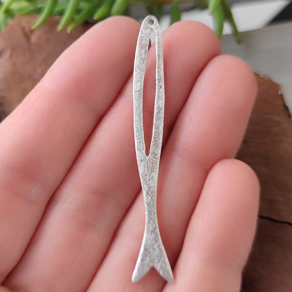 Ciondolo pesce in argento 925 - THIDI