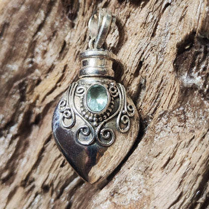Ciondolo porta profumo in argento - ASIA – immagine21