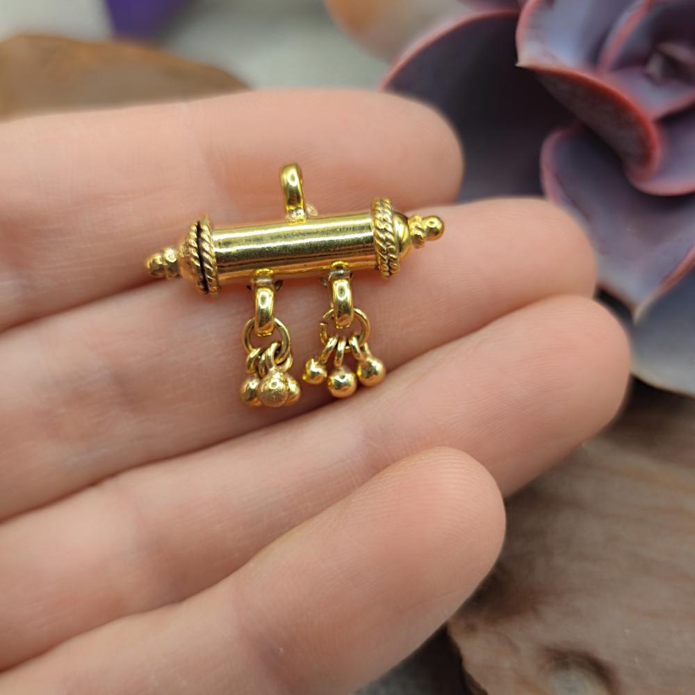 Ciondolo portapreghiere in ottone - SITARA