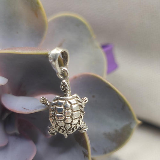 Ciondolo tartaruga in argento 925 - INDRAYA