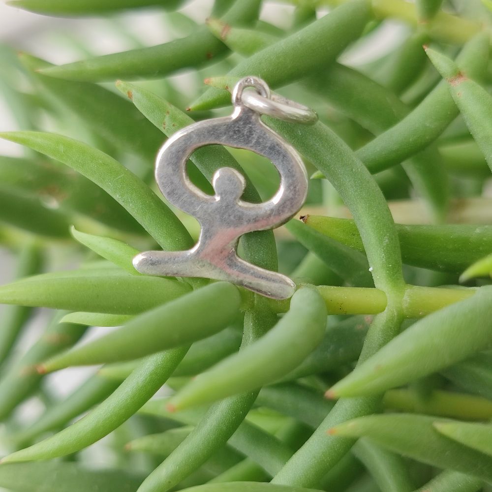 Ciondolo YOGA stilizzato in argento 925 - SATANPUR
