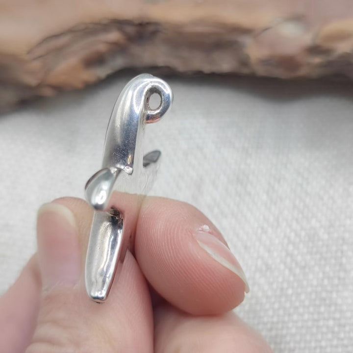 Ciondolo artigianale stella marina argento 925 - SADASIVPET