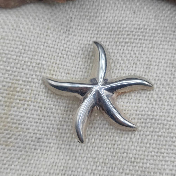 Ciondolo artigianale stella marina argento 925 - SADASIVPET