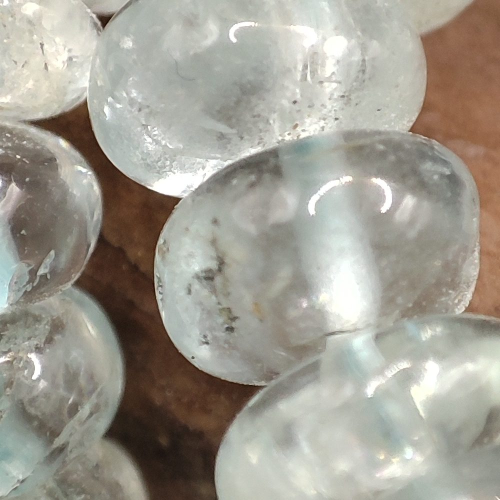 Collana artigianale acquamarina in argento 925 - MAHANANDA