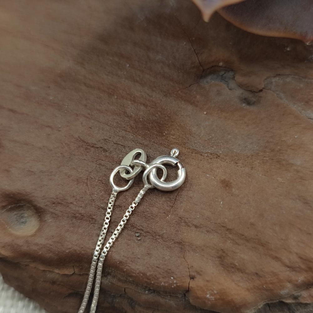 Collana artigianale in argento 925 radice di rubino - AHLAYA