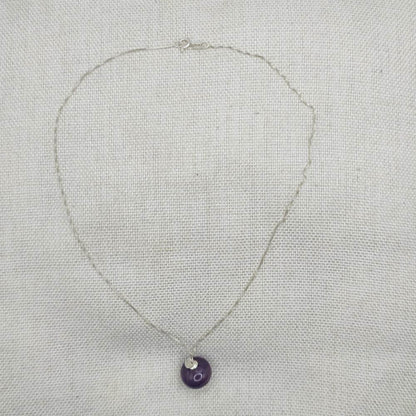 Collana artigianale in argento 925 radice di rubino - AHLAYA